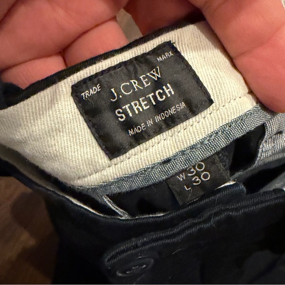 J.Crew Black Stretch Pants Slim Fit 30x30 - Picture 4 of 7